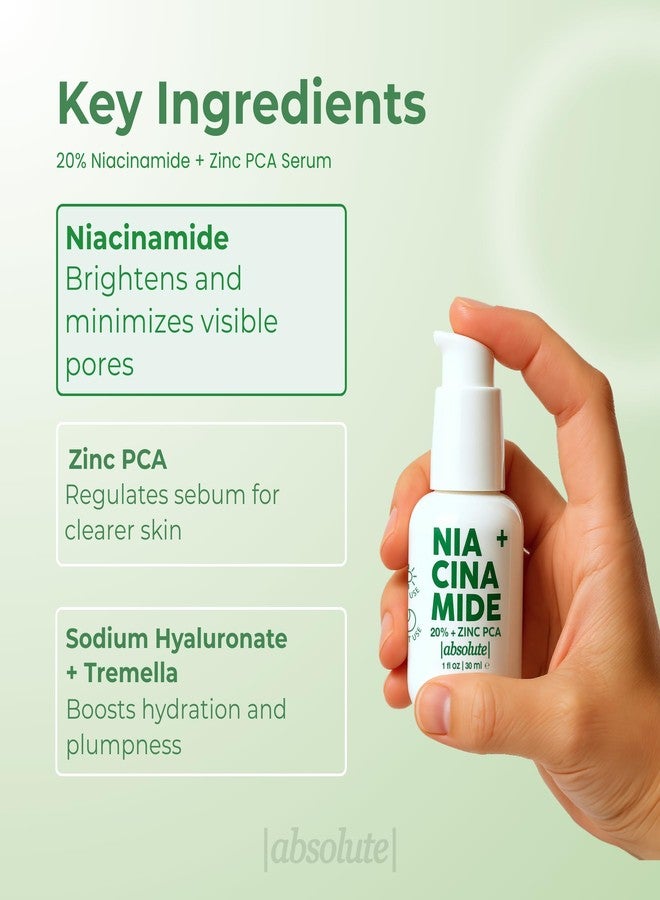 Absolute 20% Niacinamide + 1% Zinc PCA Serum – High-Strength Oil-Balancing Serum for Smoother, More Even-Looking Skin - Image 4
